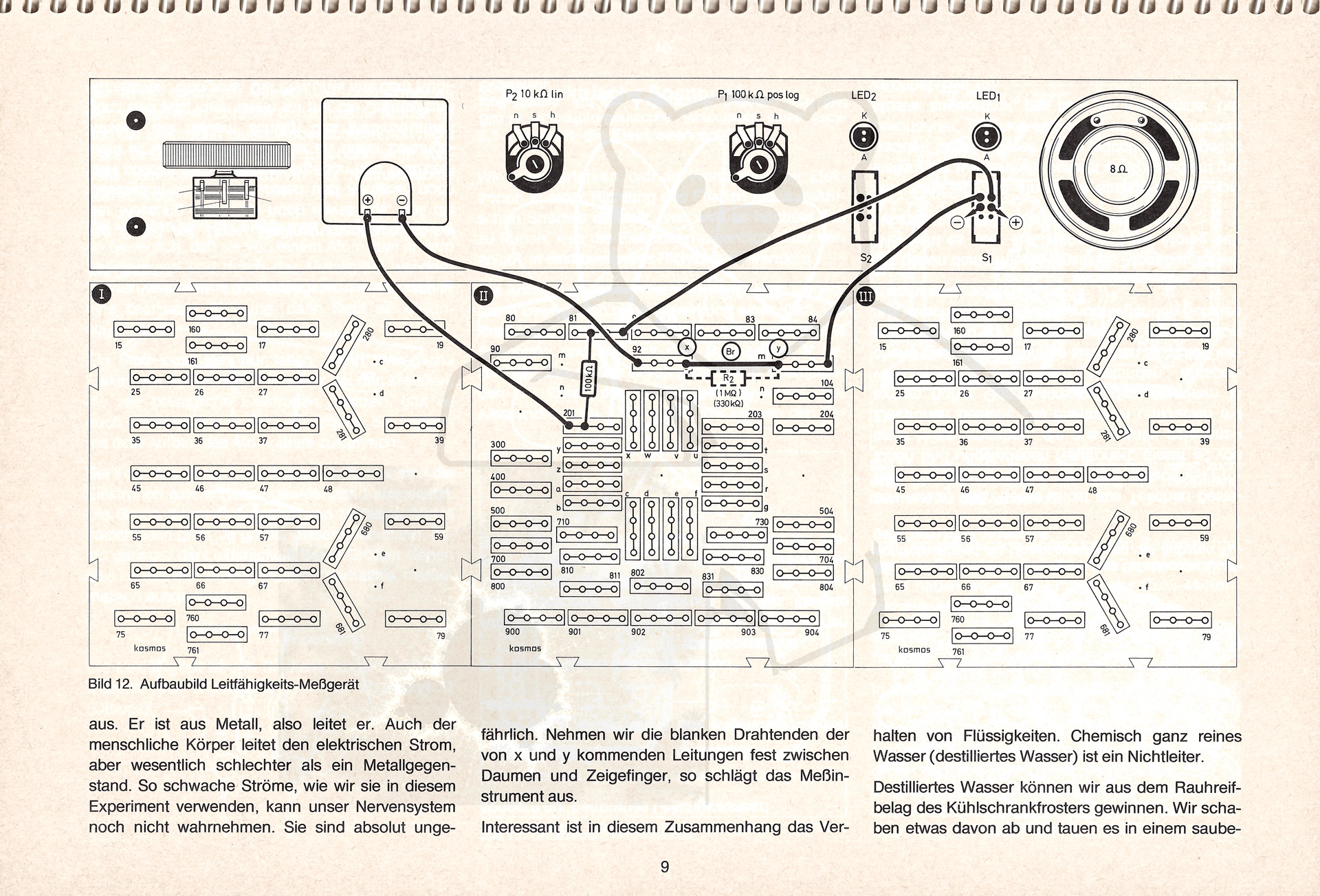 Kosmos Elektronik Labor E200 Handbuch Seite 9
